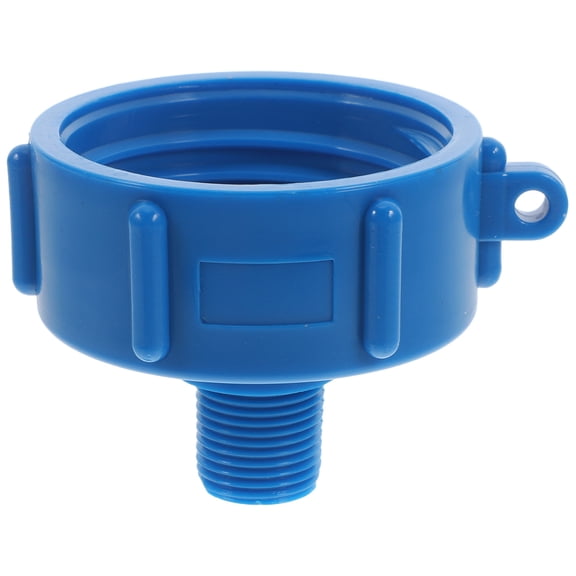 LOLIPPYY Blue Plastic Ibc Tote Adapter Heavy Duty Tank Fitting Connector for Home Use