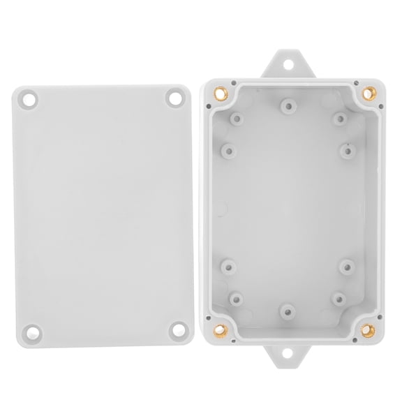 LOLIPPYY Plastic Junction Box Waterproof for Electric Power Connection 1Set