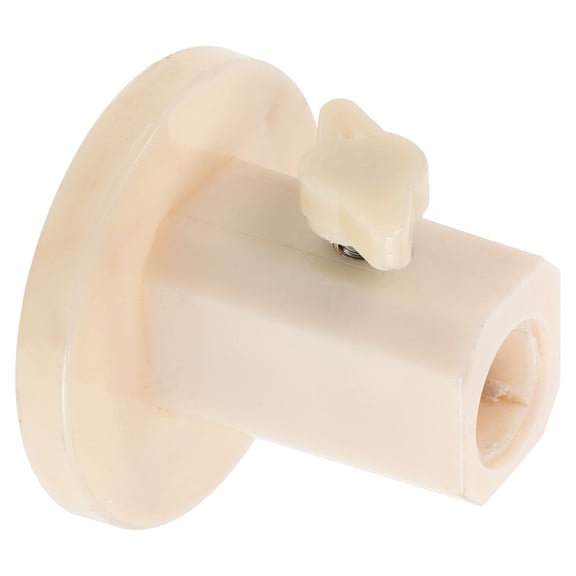 LOLIPPYY White Plastic Mannequin Pole Stand Base with Anti-Tip Design for Secure Garment Display and Retail Use