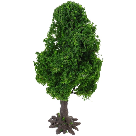 LOLIPPYY Plastic Miniature Model Trees Miniature Tree Green Plastic 1Pack Landscape Decoration for 3D Modeling