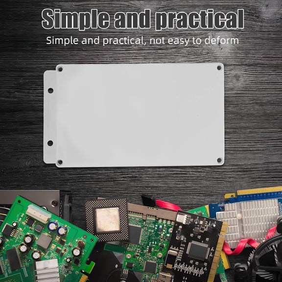 LOLIPPYY Plastic Outdoor Electrical Junction Box Weatherproof for Garden Surveillance and Lighting