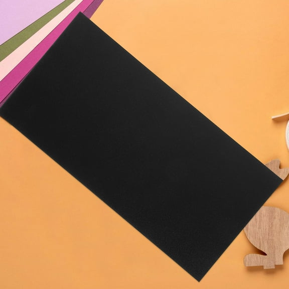 LOLIPPYY Plastic Panels ABS Plastic Sheet Black Crafting Material 1Pcs