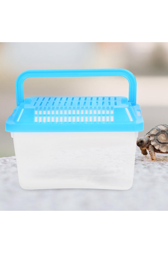 Plastic Portable Fish and Turtle Tank for Storage with Smooth Surface and Escape Proof Design