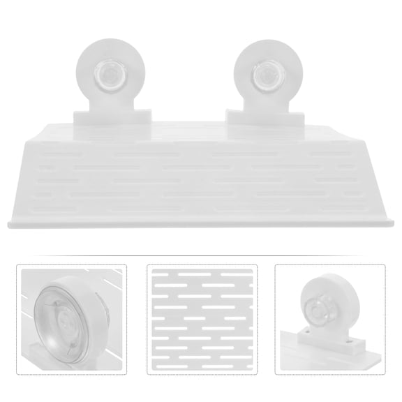 LOLIPPYY Plastic Reptile Basking Platform for Turtle Tank with Sloped Design to Promote Exercise