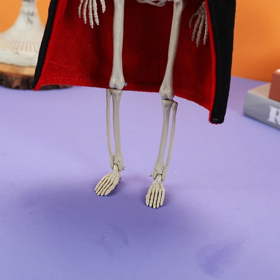 LOLIPPYY Detailed Plastic Skeleton Statue for Tabletop Decoration, Stylish and Realistic or Home Decor