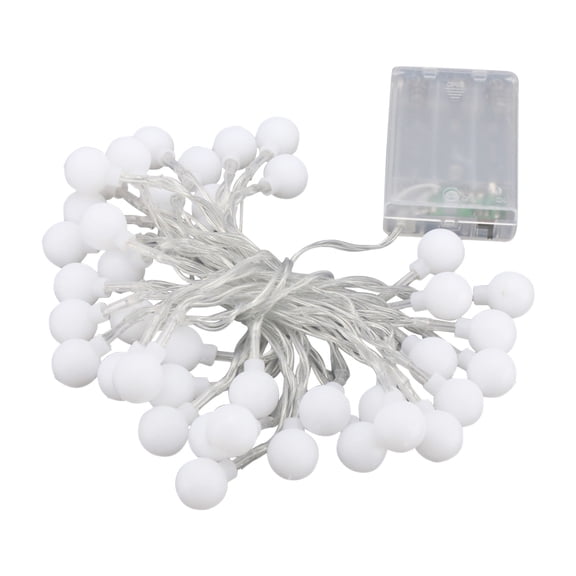 LOLIPPYY LED Plastic String Lights Hanging Decor, Outdoor and Indoor Ornament Lighting