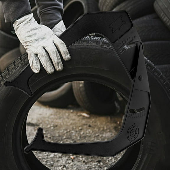 LOLIPPYY Plastic Tire Balancer for Car Use Black Durable Automotive Tool with Precise Measurement 10.5 Inch