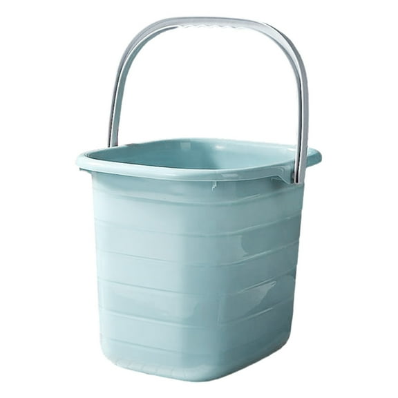 LOLIPPYY Plastic Water Bucket with Handle for Household Cleaning and Gardening Purposes