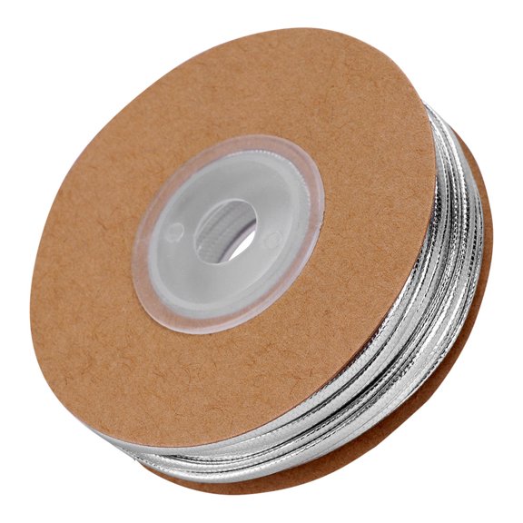 LOLIPPYY Plated Silver Braiding String for DIY Jewelry Making and Crafts Elegant and Durable Cord