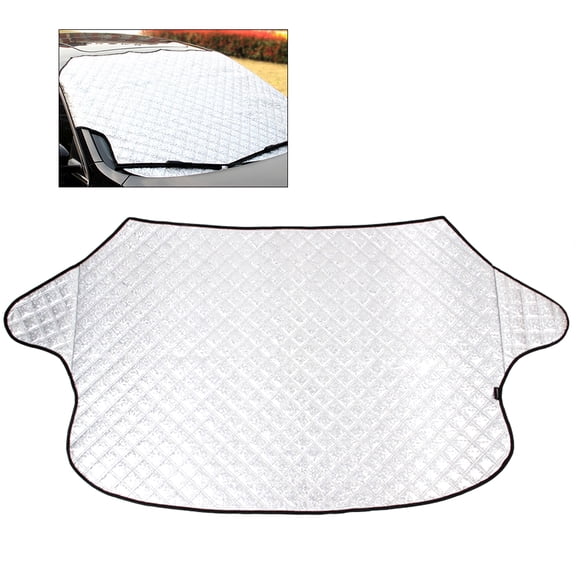 LOLIPPYY Heavy Duty Plated Car Sun Shade for Windshield, , Fire Retardant with Easy Installation