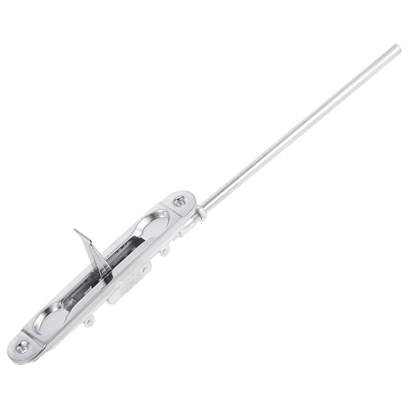 LOLIPPYY Door Slide Bolt Lock, 304 Stainless Steel, Plated Silver, Top and Bottom Bolt, Sturdy