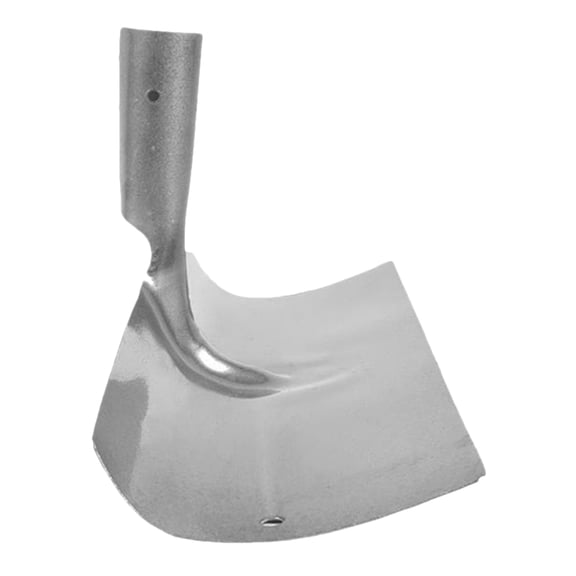 LOLIPPYY Plated Silver Metal Farm Cleaning Shovel Flat Design for Efficient Poultry Dung Removal Daily Use