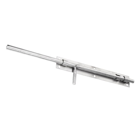 LOLIPPYY Plated Silver Stainless Steel Barrel Bolt Latch with Durable Rust Resistant Finish for Door Use