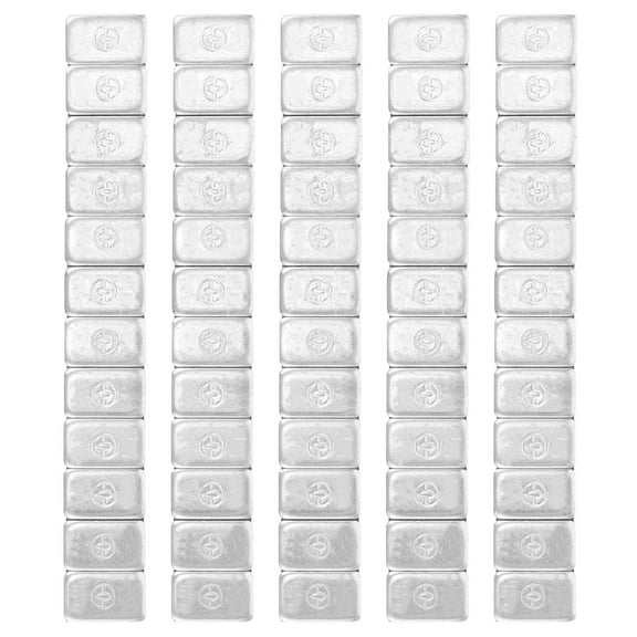 LOLIPPYY Motorcycle Wheel Weights for Tire Balancing and Control, Plated Design for