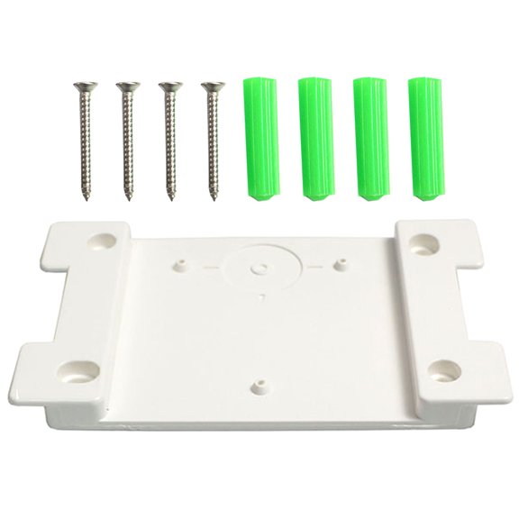 LOLIPPYY Player Accessory CD Player Bracket Board Metal White 1Set
