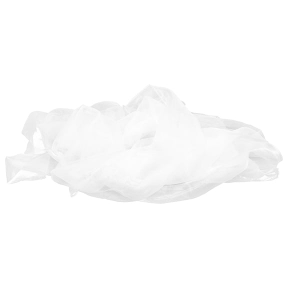 LOLIPPYY Polyester Sheer Tulle Fabric Roll for Bridal Dressmaking with Stable Draping and Breathable Comfort