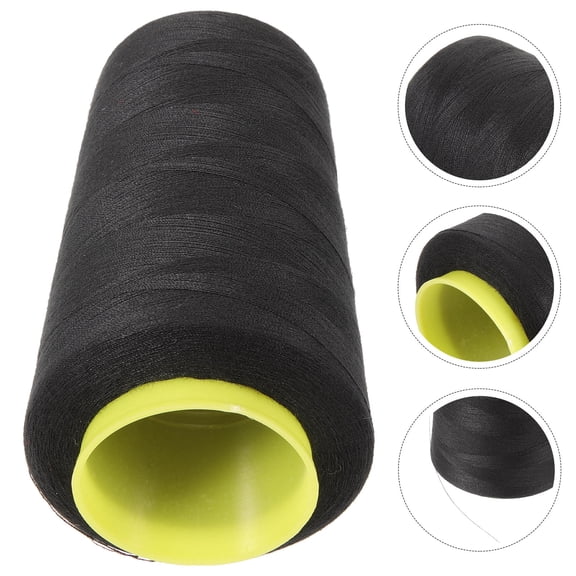 LOLIPPYY Polyester Wire Sewing Thread Black for Perfect Sewing Crafts and Home Textiles