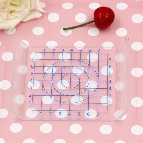 LOLIPPYY Polymer Clay Press Board U Shaped Plastic Board For Sculpting 1Set for Students