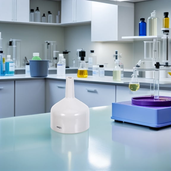 LOLIPPYY Porcelain Filtration Funnel for Lab and Kitchen Use, , Ceramic Filter Tool