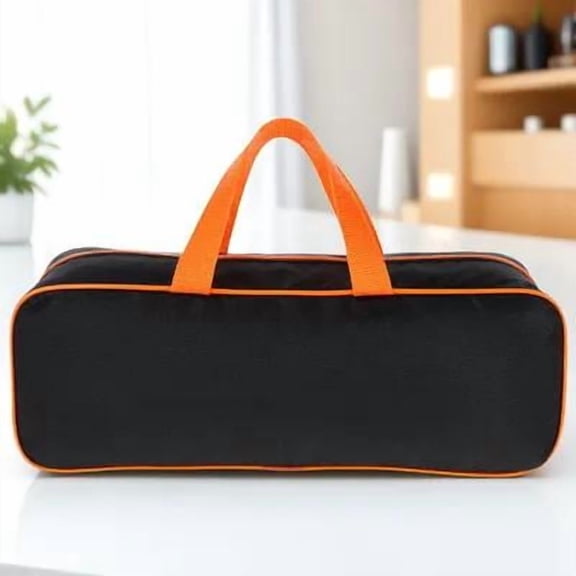 LOLIPPYY Portable Barbecue Tools Storage Bag with Spacious Interior for Camping and Picnic Use
