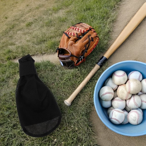 LOLIPPYY Portable Baseball Swing Trainer with Resistance Bands and Wrist Support for Pitching Practice