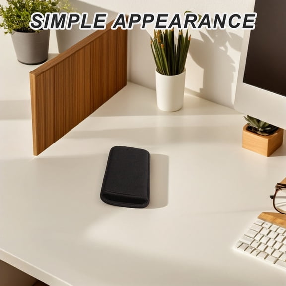 LOLIPPYY Portable Black Phone Case with Anti-Fall Shockproof Fabric for Cell Phone Protection