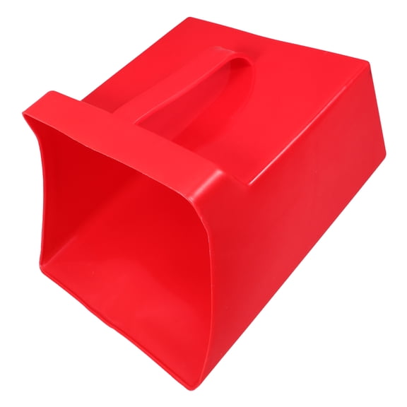 LOLIPPYY Heavy Duty Portable Dust Pan, Plastic Square Design, 1 Pack for Easy Cleaning