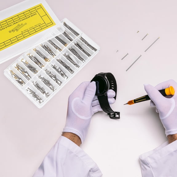 LOLIPPYY Portable Metal Watch Strap Screw Pin Replacement Tool Durable Watch Repair Accessory