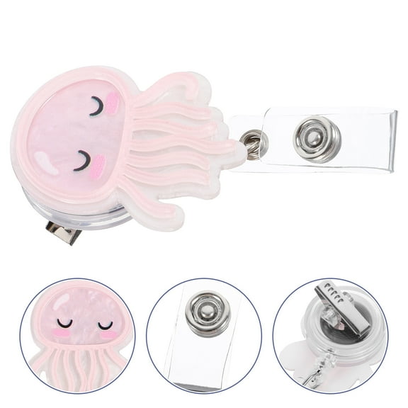 LOLIPPYY Portable Multi-Function Badge Holder for Outdoor Use and Card Security