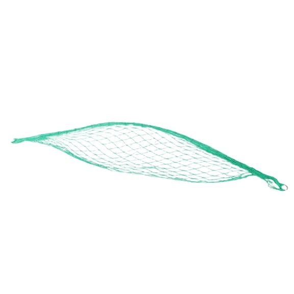 LOLIPPYY Portable Nylon Rope Hammock with Mesh Net for Outdoor Camping, Tree Hanging, Backyard and Garden Relaxation
