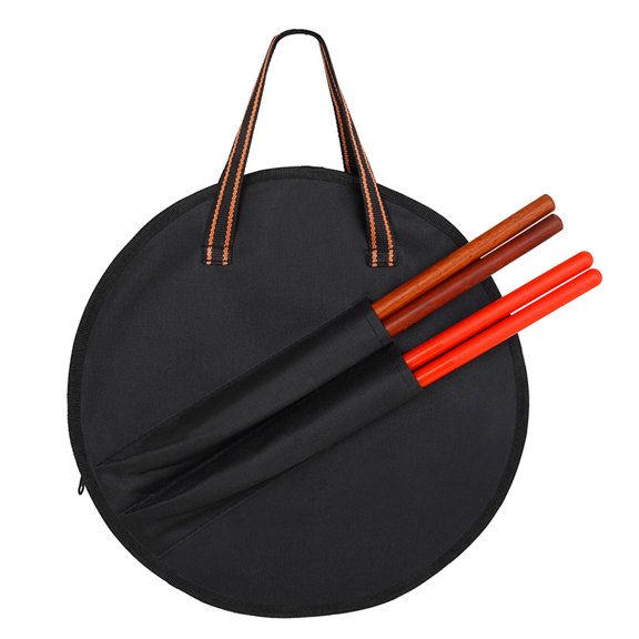 LOLIPPYY Portable Percussion Instrument Storage Bag Made of Oxford Fabric with Drumstick Compartment