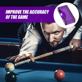 LOLIPPYY Portable Purple Plastic Billiard Marker for Precise Ball Positioning and Improved Game