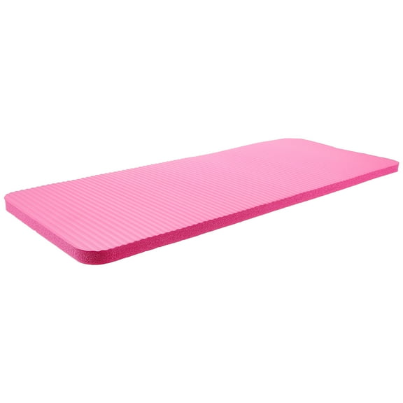 LOLIPPYY Portable Rosy Fitness Mat Nbr Material Suitable for Ab Wheel Core Exercise and Home Use