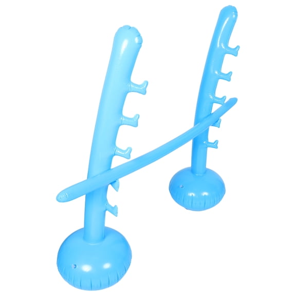 LOLIPPYY Portable Inflatable High Jump Bar for Backyard Parties, Hawaiian Events, and Outdoor Fun Activities