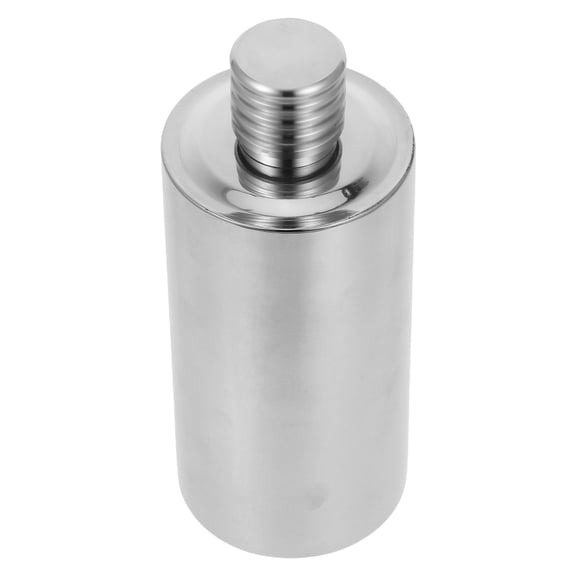 LOLIPPYY Portable Stainless Steel Flask for Wine with Silver Finish