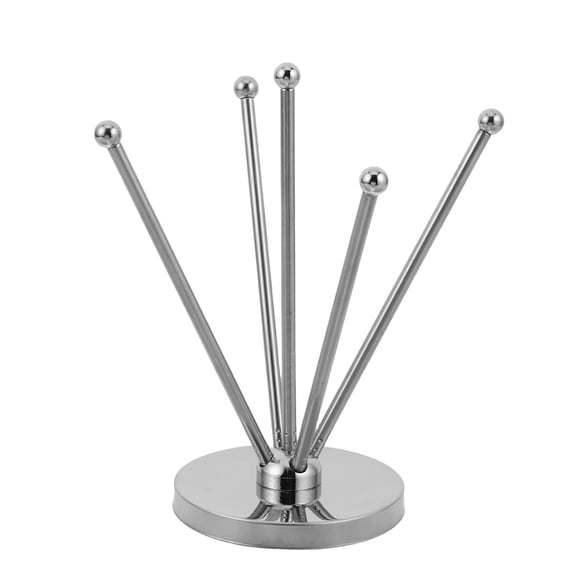 LOLIPPYY Portable Adjustable Height Stainless Steel Table Flag Stand for Office, Home, Meetings, Events, and More