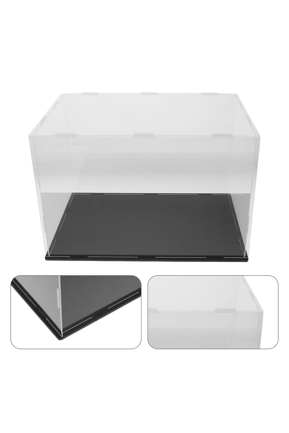 Portable Clear Acrylic Cap Case for Baseball Hat Storage and Display Organizer