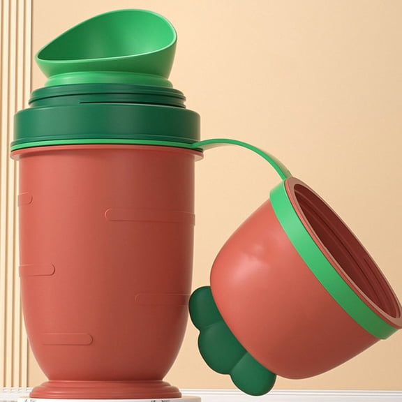 LOLIPPYY Portable Urinal Potty in Dark Red for Home Use with Spout Design and Leak Proof Cover