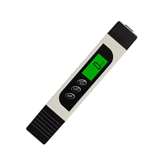 LOLIPPYY Portable Drinking Water Tester with Backlight, White - Accurate Water Quality Detector, 1 Piece