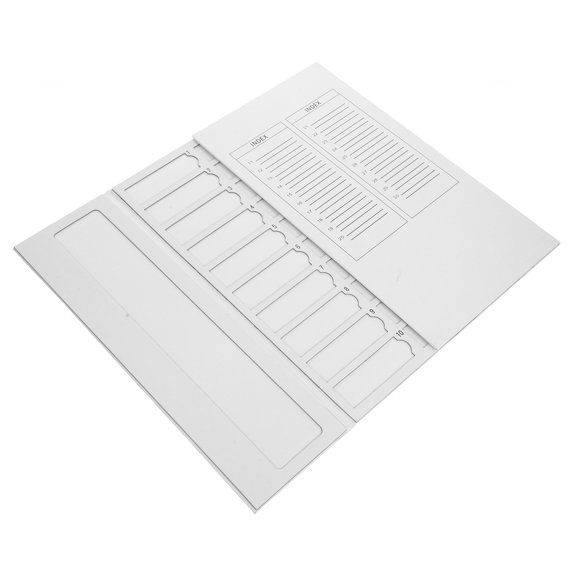 LOLIPPYY Portable White Microscope Slide Drying Board for Pathology and Research Labs