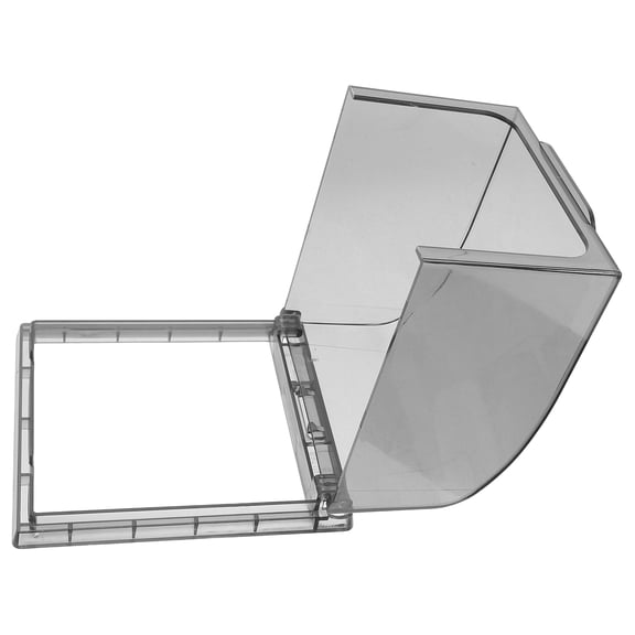 LOLIPPYY Black ABS Power Outlet Cover Cap Plug for Bathrooms, 1 Set