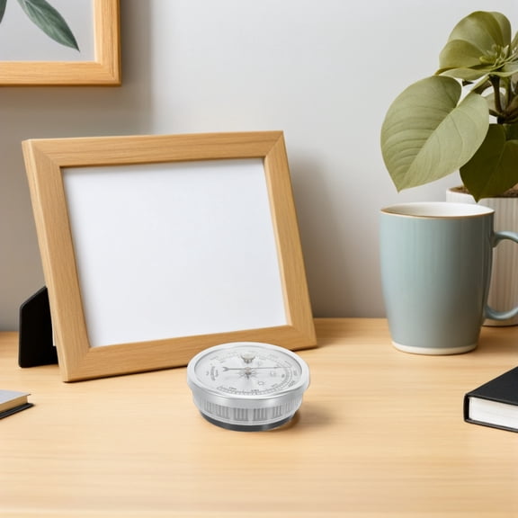LOLIPPYY Precision Wall Mounted Weather Monitor with Air Pressure Gauge for Living Room