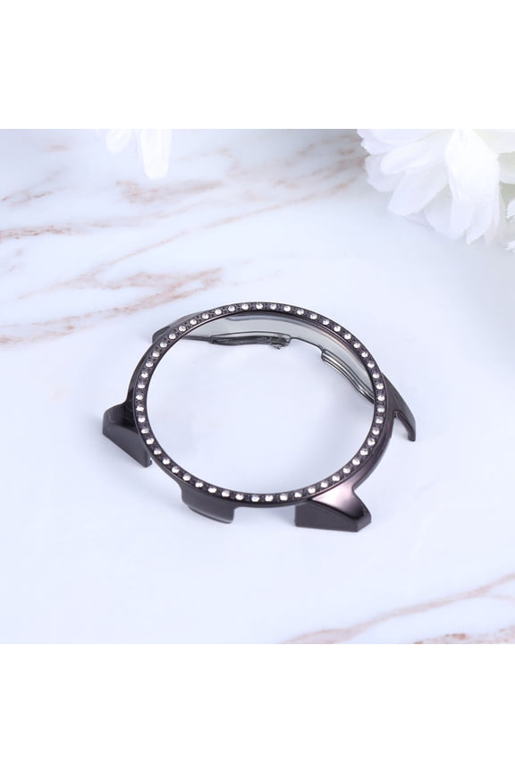 Premium Black Smart Watch Protective Cover Made of Tough Pc Material for Watch Safety