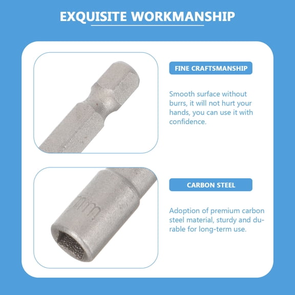 LOLIPPYY Premium Carbon Steel Drum Key Tool for Precise Drum Set Tuning and Adjustment