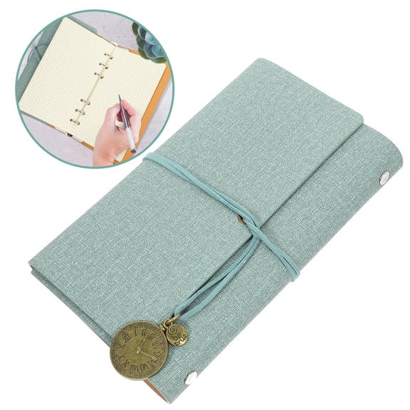 LOLIPPYY Premium Paper Portable Planner for Students 2023 Green Schedule Notebook for Writing