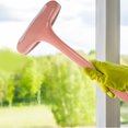 thumbnail image 1 of LOLIPPYY Premium Pink Window Cleaning Brush with Removable Handle for Versatile Home Use 100% PP Lint, 1 of 7