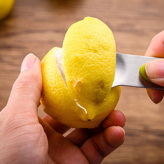 LOLIPPYY Stainless Steel Peel Grater with 5-Hole Design, Ideal for Kitchen Use, Citrus Zesting, Garnishing, and Cocktail Preparation