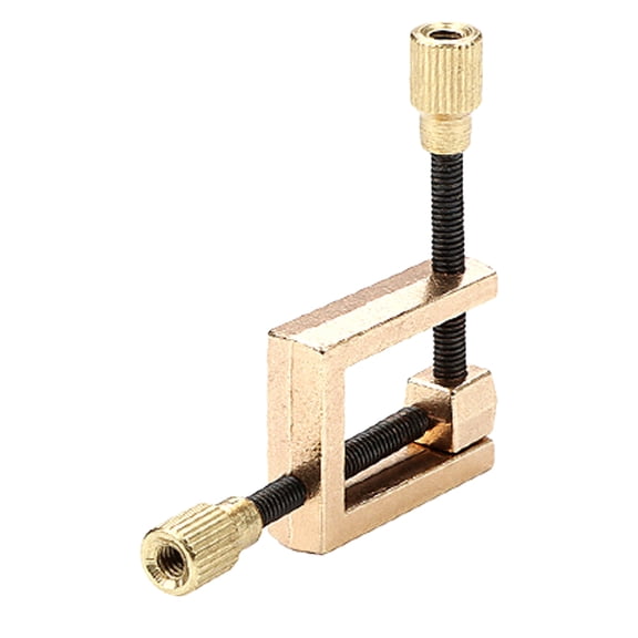 LOLIPPYY Prevents Damage Adjustable Violin Clip Violinist Accessory Metal 1Pack