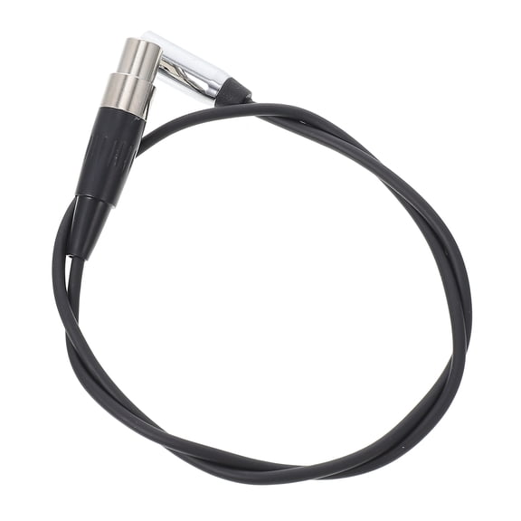 LOLIPPYY Professional Audio Cable with Black PVC Shell for Clear Headset and Camera Sound Connection