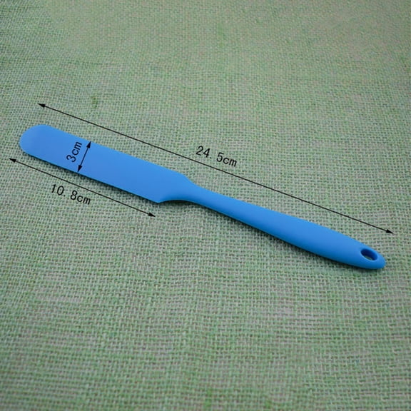 LOLIPPYY Professional Silicone Confectioners Scraper 24.5 x 2.6 cm Kitchen Baking Tool Utensil
